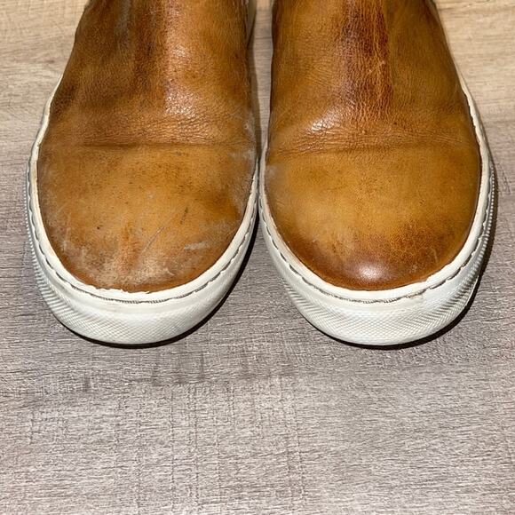 BED STU Whitney High Top Leather Slip-On Sneakers
Distressed Tan Size 6 - Picture 8 of 9